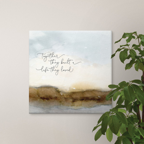 p. graham dunn Canvas - Together They Built