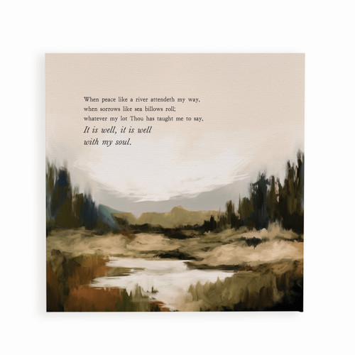 p. graham dunn Canvas - When Peace