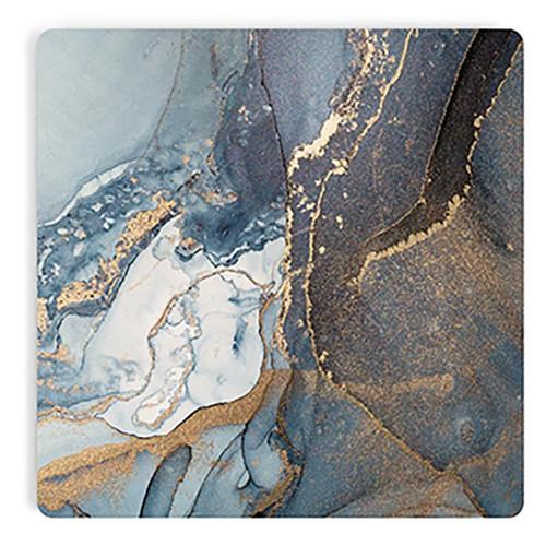 p. graham dunn Ceramic Coasters - Blue Geode