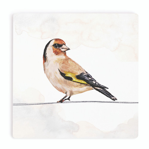 P. Graham Dunn Ceramic Coasters - Finch
