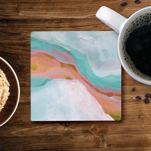 p. graham dunn Ceramic Coasters - Geode