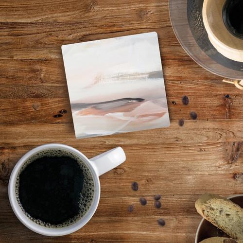 p. graham dunn Ceramic Coasters - Gray And Orange