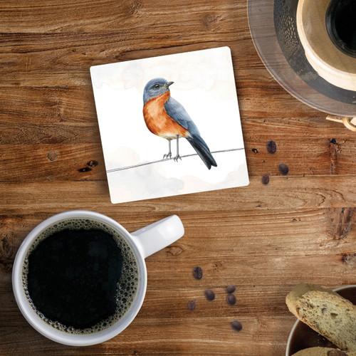 p. graham dunn Ceramic Coasters - Robin