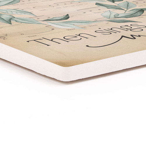 P. Graham Dunn Ceramic Coasters - Then Sings My Soul