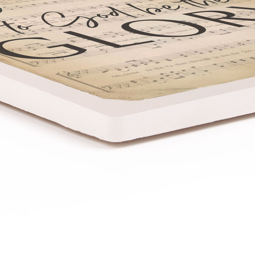 P. Graham Dunn Ceramic Coasters - To God Be The Glory