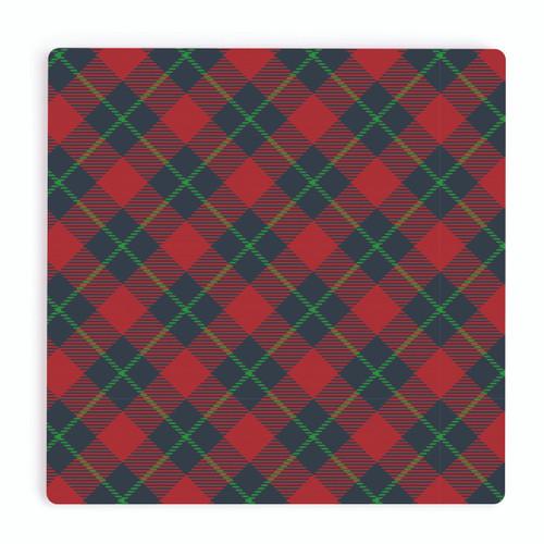 p. graham dunn Christmas Coasters - Buffalo Check