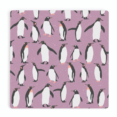 P. Graham Dunn Christmas Coasters - Penguins