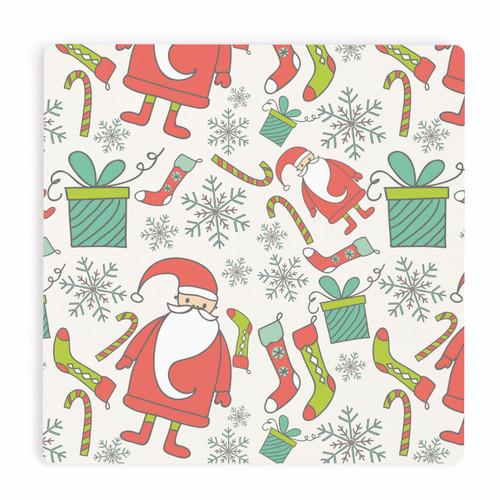 P. Graham Dunn Christmas Coasters - Santa