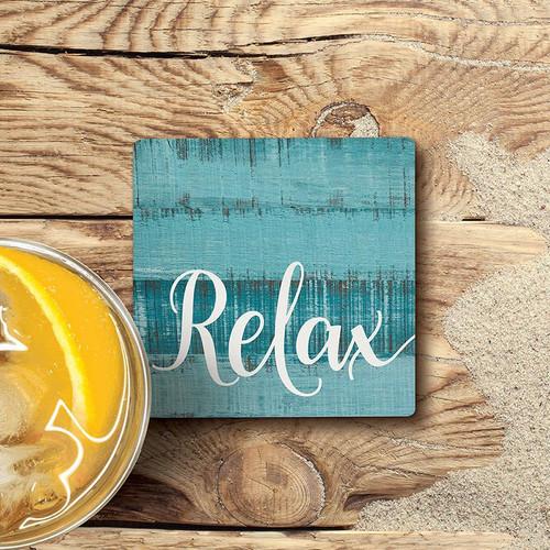 P. Graham Dunn Coastal Collection Coaster - Relax