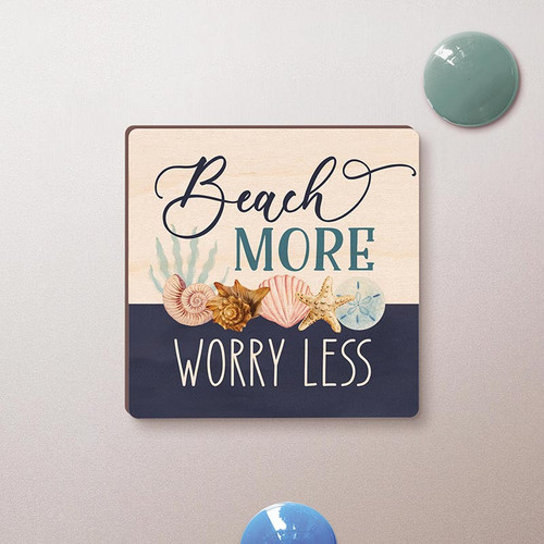 P. Graham Dunn Coastal Collection Magnet - Beach More