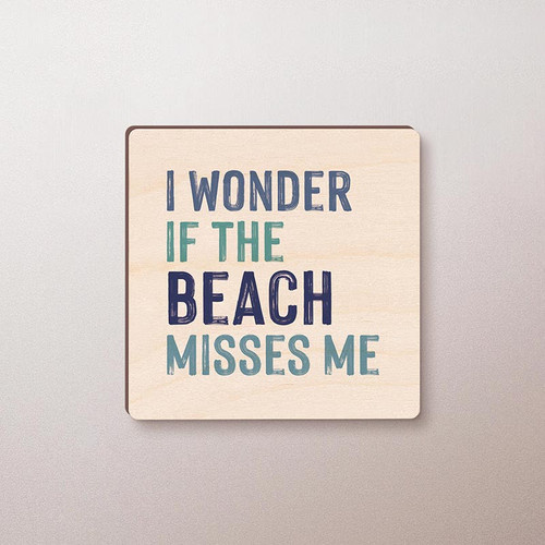 P. Graham Dunn Coastal Collection Magnet - I Wonder