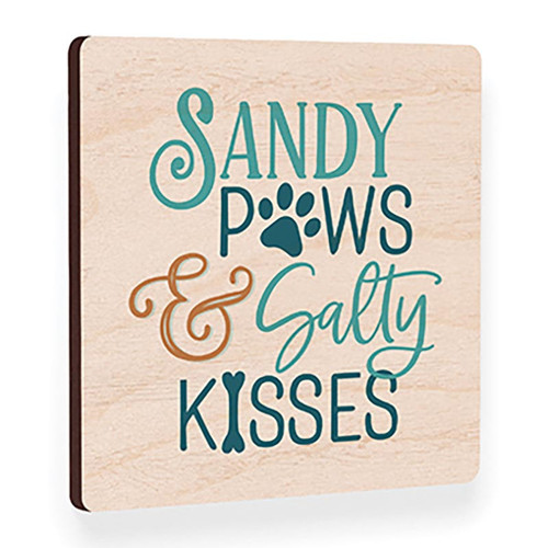 P. Graham Dunn Coastal Collection Magnet - Sandy Paws