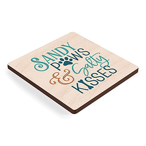 P. Graham Dunn Coastal Collection Magnet - Sandy Paws