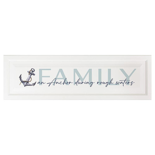 p. graham dunn Coastal Collection Panel Sign - Family