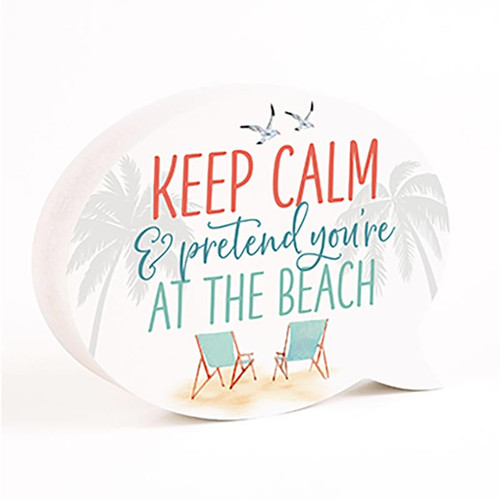 p. graham dunn Coastal Collection Shapes - Keep Calm