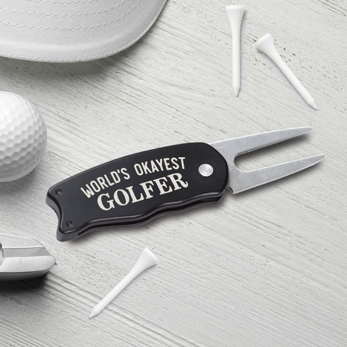 p. graham dunn Divot Tool - World's Okayest Golfer