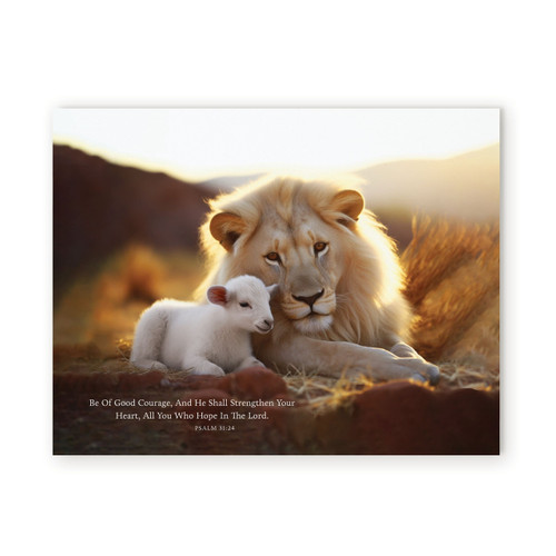 P. Graham Dunn Easel Sign - Be Of Good