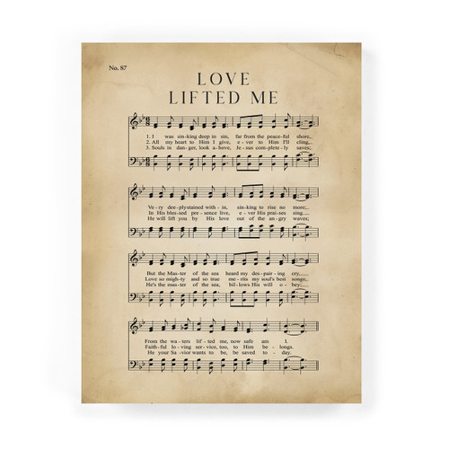 P. Graham Dunn Easel Sign - Love Lifted