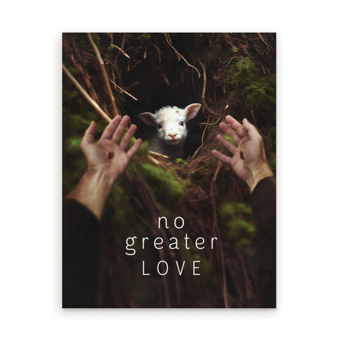 P. Graham Dunn Easel Sign - No Greater Love