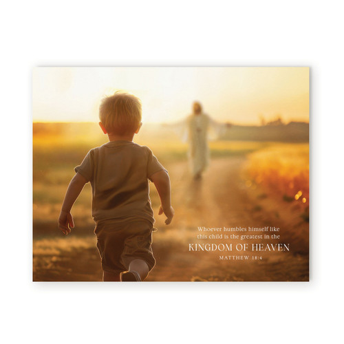 P. Graham Dunn Easel Sign - Whoever Humbles