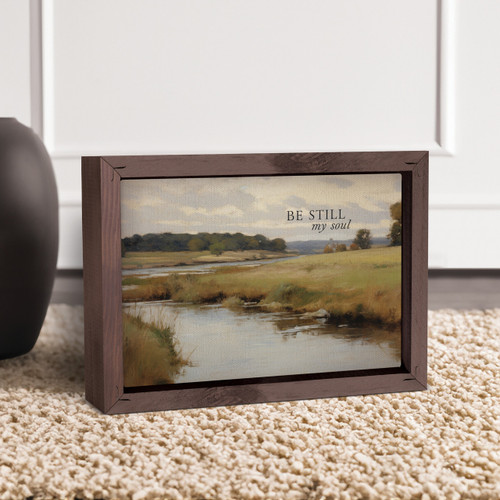 p. graham dunn Framed Art - Be Still