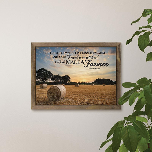 P. Graham Dunn Framed Art - God Looked