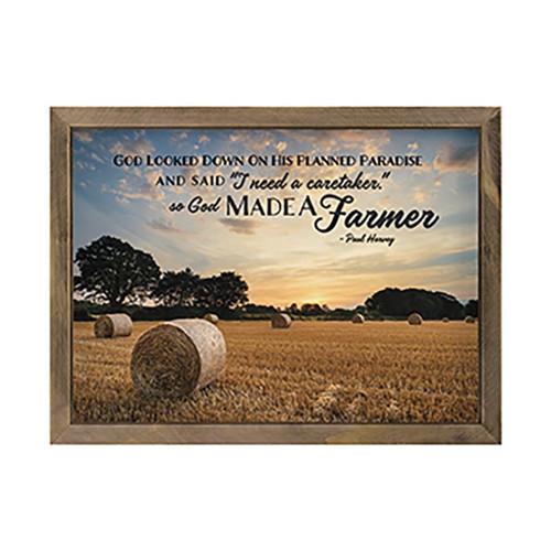 p. graham dunn Framed Art - God Looked