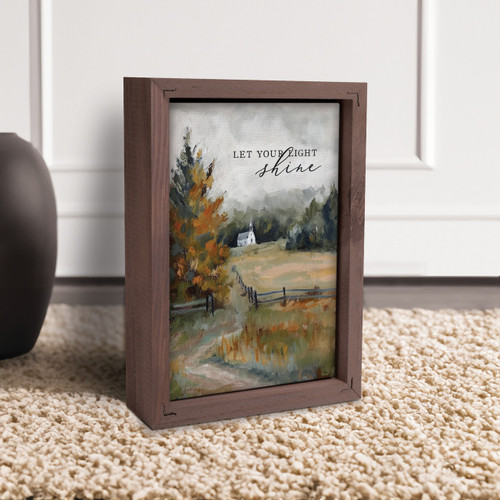 p. graham dunn Framed Art - Let Your
