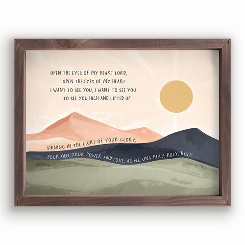 p. graham dunn Framed Art - Open The Eyes Of