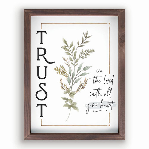 p. graham dunn Framed Art - Trust