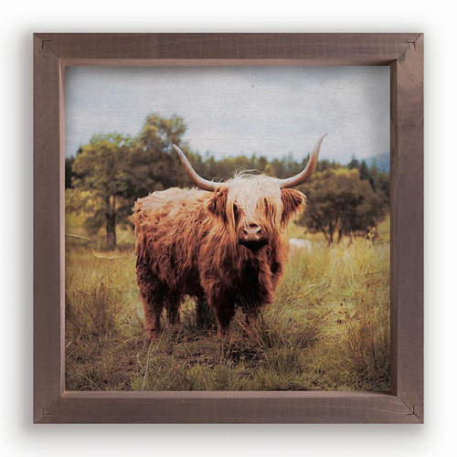 p. graham dunn Framed Linen Art - Highland