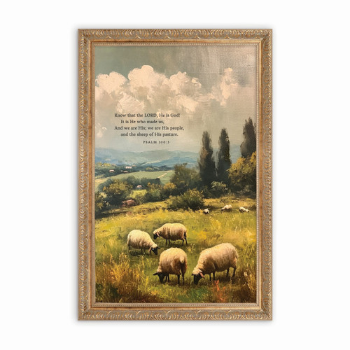 P. Graham Dunn Gold Frame - Know That The