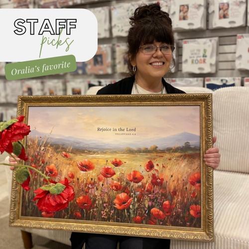 P. Graham Dunn Gold Frame - Rejoice In