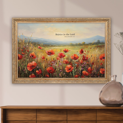 p. graham dunn Gold Frame - Rejoice In