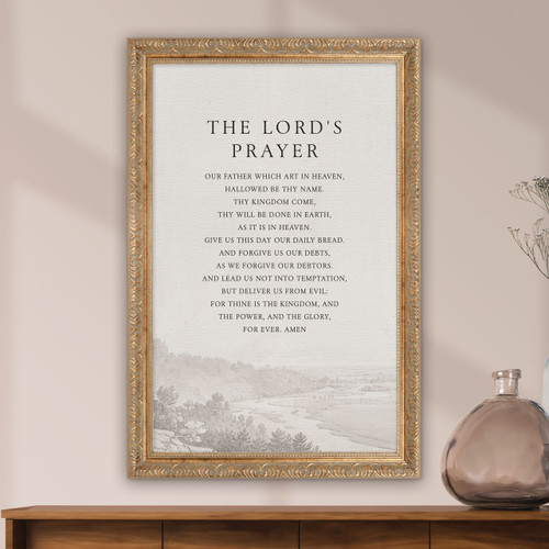 p. graham dunn Gold Frame - The Lord's Prayer