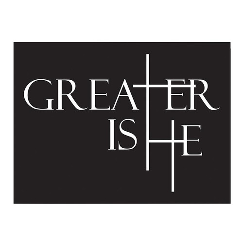 P. Graham Dunn Greater Is He Collection Magnet