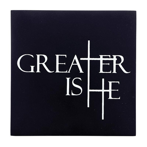 p. graham dunn Greater Is He Collection Word Block