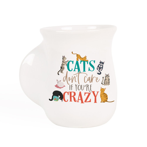 P. Graham Dunn Handwarmer Mug - Cats Don't Care