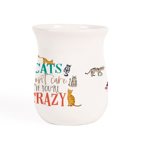 P. Graham Dunn Handwarmer Mug - Cats Don't Care
