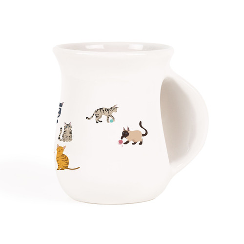 P. Graham Dunn Handwarmer Mug - Cats Don't Care