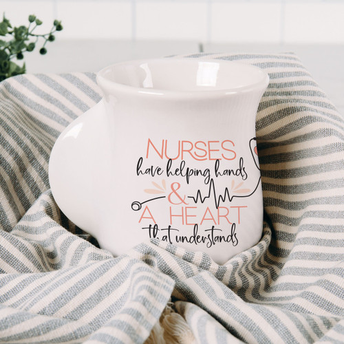 p. graham dunn Handwarmer Mug - Nurses Love