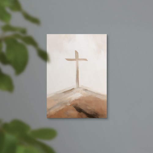 p. graham dunn He Is Risen Collection Canvas - Cross