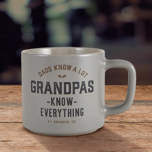 p. graham dunn Mug - Grandpas Know Everything