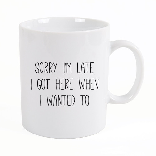 P. Graham Dunn Mug - Sorry I'm Late