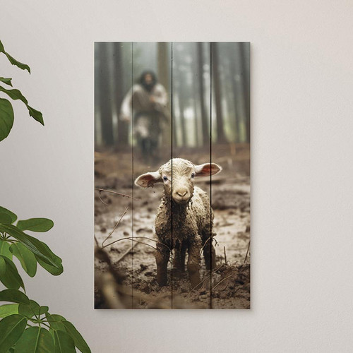 p. graham dunn My Shepherd Pallet Sign