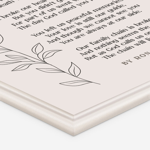 P. Graham Dunn Ornate Sign - Broken Chain