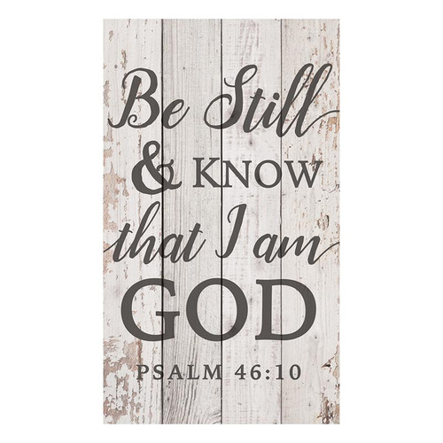 P. Graham Dunn Pallet Decor - Be Still & Know