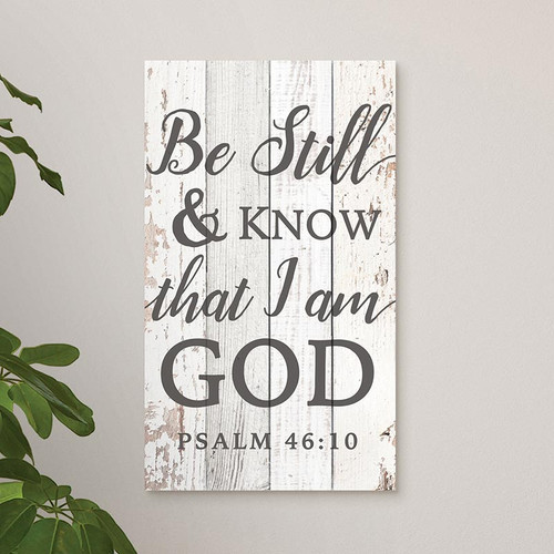 p. graham dunn Pallet Decor - Be Still & Know