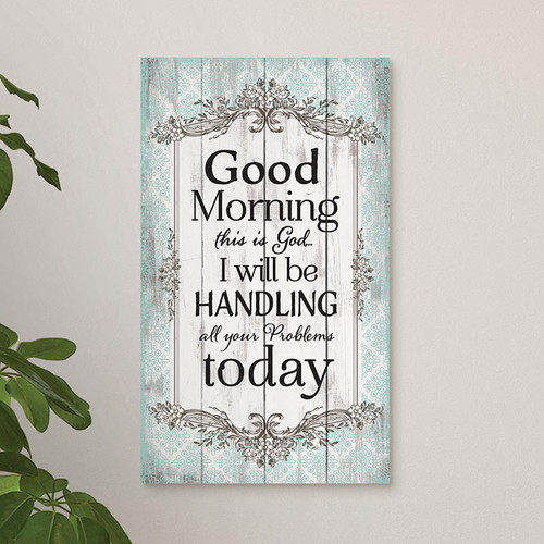 p. graham dunn Pallet Decor - Good Morning