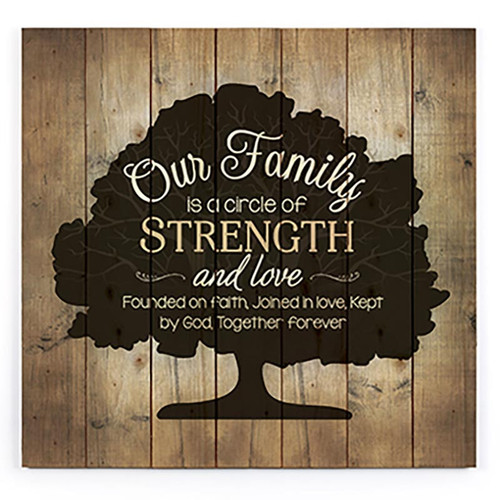 P. Graham Dunn Pallet Decor - Our Family